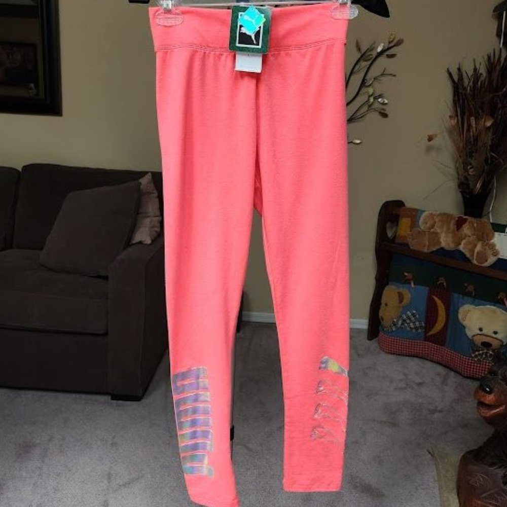 NWT PUMA girls leggings sz 12 / 14